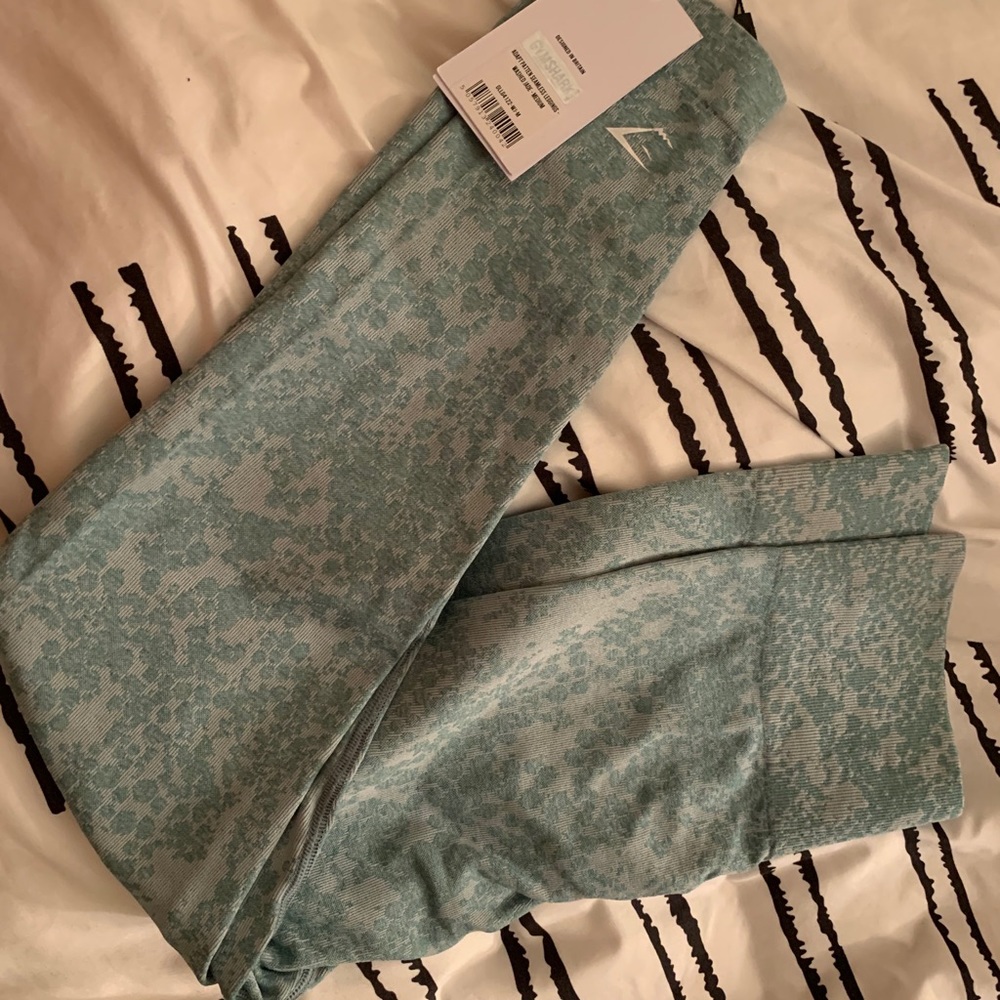 Gymshark adapt seamless leggings, light green